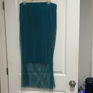 NEW Sincerely Jules Rhinestone Mesh Skirt